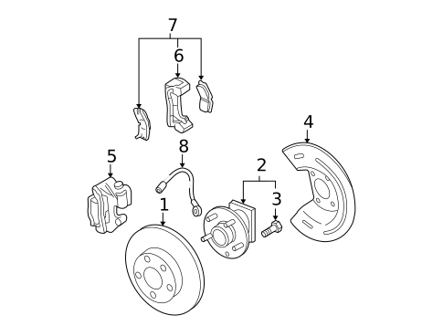 Brake Hydraulics for 2006 Cadillac DTS #1