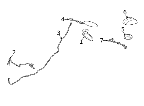 Antenna & Radio for 2016 Ford Special Service Police Sedan #0