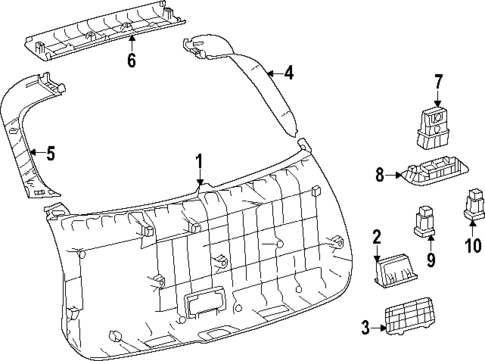 Liftgate for 2025 Toyota Crown Signia #1