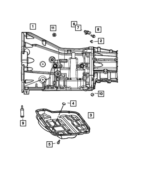 Case and Extension for 2004 Jeep Liberty #1