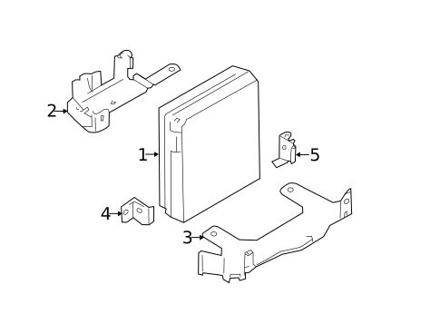 Electrical Components for 2014 INFINITI Q70 #7