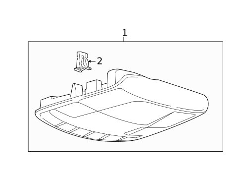 Console for 2017 Ford Fusion #2