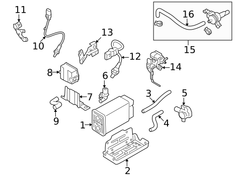 Powertrain Control for 2009 Kia Borrego #1