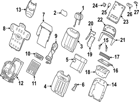 Second Row Seats for 2022 Land Rover Range Rover #0