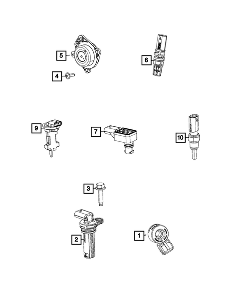 Sensors for 2019 Jeep Grand Cherokee #19