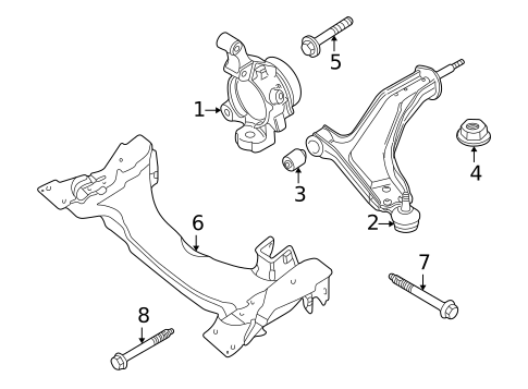 Suspension Components for 2004 Land Rover Freelander #1