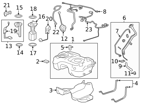 Hardware, Fasteners & Fittings for 2015 Chevrolet Captiva Sport #0