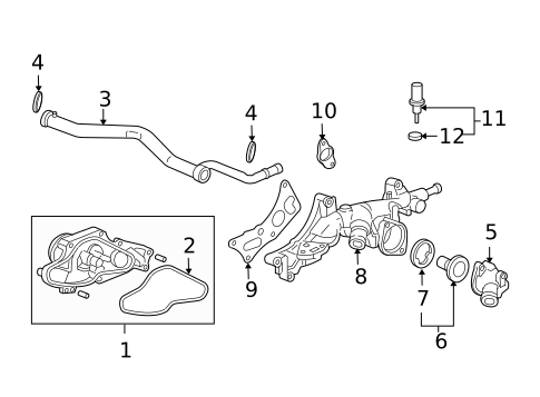 Powertrain Control for 2011 Acura TL #2