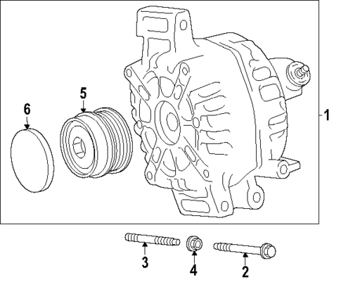 Alternator for 2025 Lexus TX350 #0