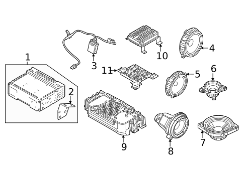 Sound System for 2023 Kia EV6 #0