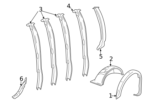 Inner Structure for 2017 GMC Savana 2500 #3