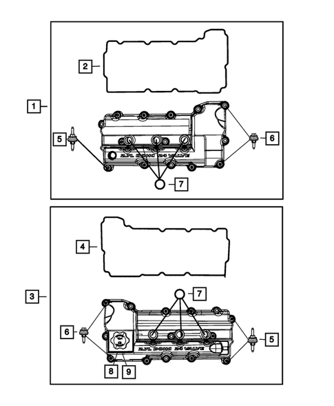 Cylinder Head for 2008 Dodge Charger #1