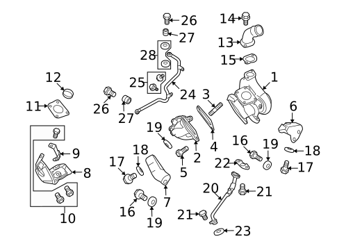 Engine & Trans Mounting for 2009 Mitsubishi Lancer #2