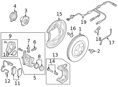 Brake Components for 2024 Audi A4 Quattro #0