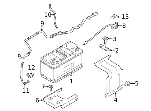 Battery for 2019 Land Rover Range Rover Velar #2