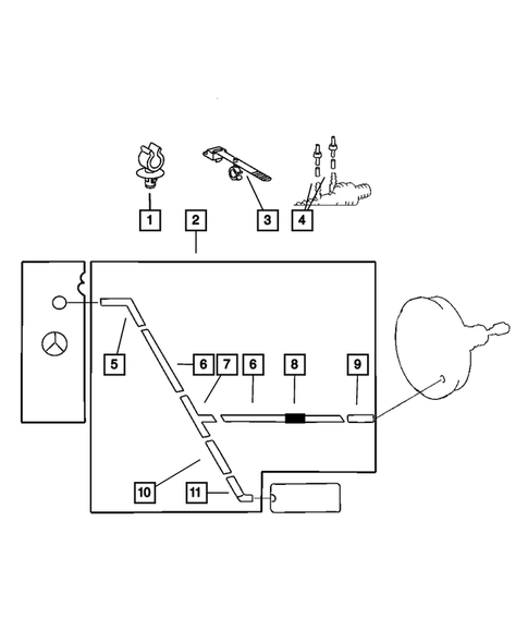 Power Brake Booster for 2003 Dodge Sprinter 2500 #0