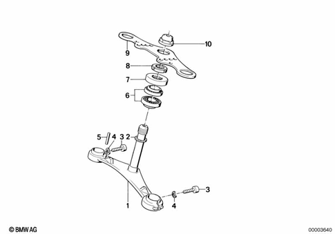 Telescopic Forks, Telelever for 1988 BMW-Motorrad R 100 RS #3