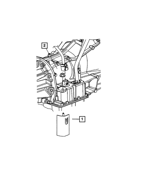 Mounting and Skid Plate for 2010 Chrysler 300 #1