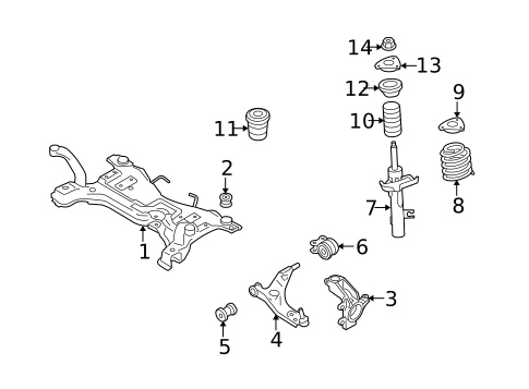 Suspension Components for 2007 Volvo S40 #0