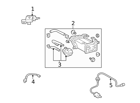 Powertrain Control for 2011 Lexus GS460 #0