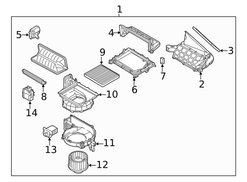 Automatic Temperature Controls for 2019 Kia Cadenza #1
