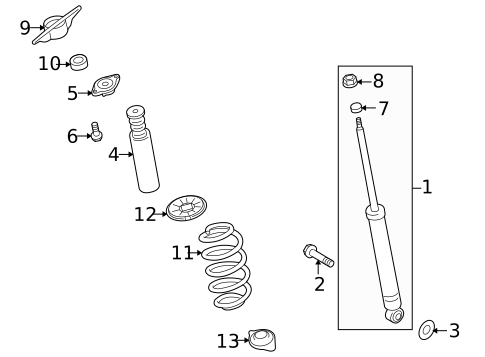 Shocks & Components for 2011 Suzuki Kizashi #0