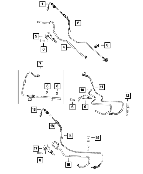 Fuel Lines for 2014 Ram 1500 #1