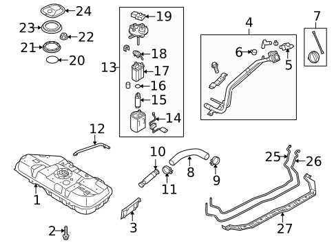Gaskets & Sealing Systems for 2010 Kia Forte Koup #0