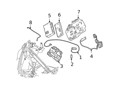 Global Positioning System for 2004 Buick Park Avenue #0