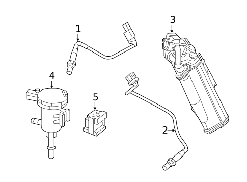 Emission System for 2016 Mercedes-Benz GLE450 AMG #0