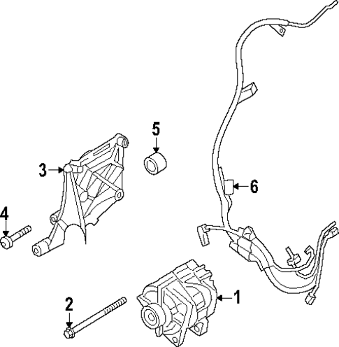Alternator for 2024 Porsche Cayenne #0