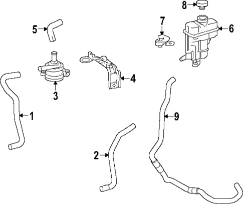 Inverter Cooling Components for 2022 Toyota RAV4 #0