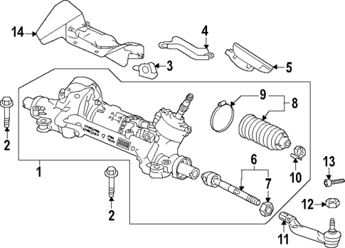 Steering Gear & Linkage for 2023 Honda Accord #0