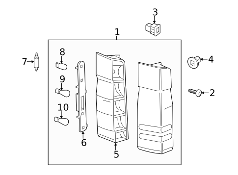 Bulbs - Chassis for 2016 Mercedes-Benz Sprinter 2500 #0