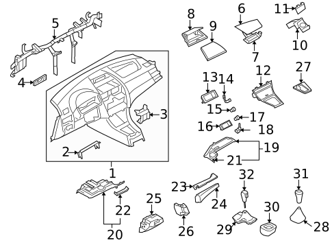 Instrument Panel for 2009 BMW X3 #0