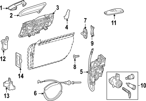 Front Door for 2022 Mercedes-Benz SL55 AMG #2