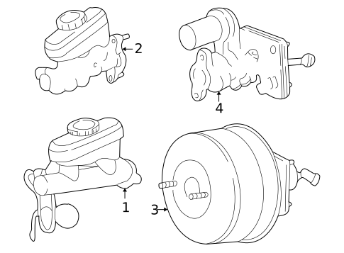 Hydraulic System for 2004 Ford Mustang #0