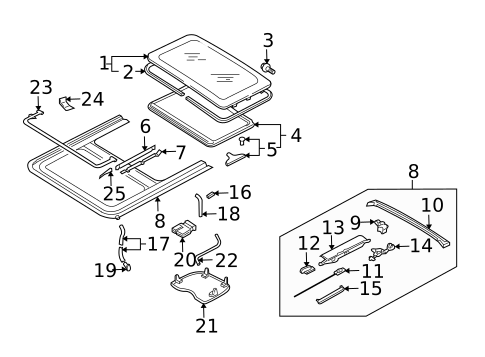 Sunroof for 2003 Volkswagen Jetta #0