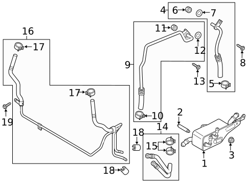 Oil Cooler for 2021 Ford Edge #0