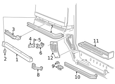 Side Door for 1986 Chevrolet Astro #2