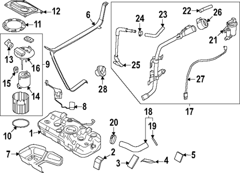 Emission Components for 2025 Hyundai Sonata #1