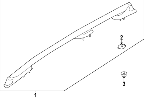 Roof Rack for 2025 Subaru Crosstrek #1