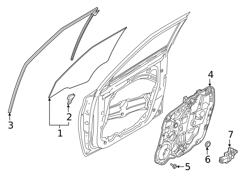 Front Door for 2021 Hyundai Venue #0