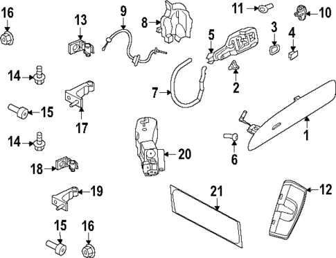Rear Door for 2023 Porsche Taycan #1