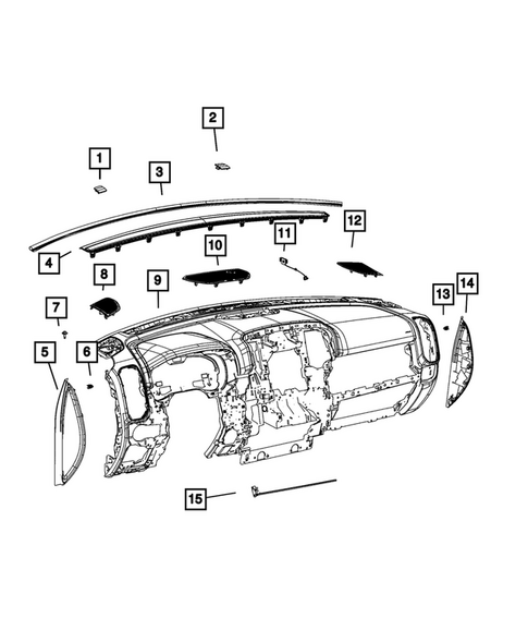 Instrument Panel for 2026 Ram 3500 #5