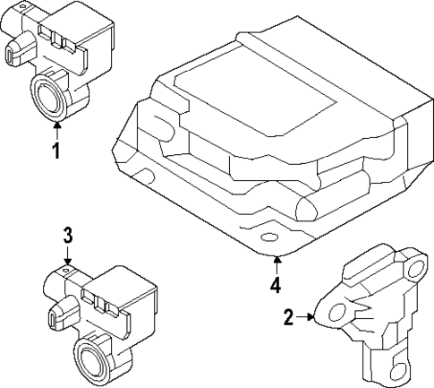 Air Bag Components for 2025 Kia K4 #1