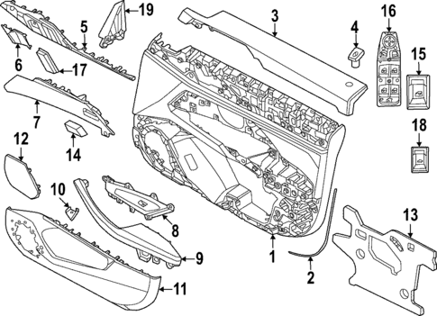 Trunk for 2024 BMW i4 #4