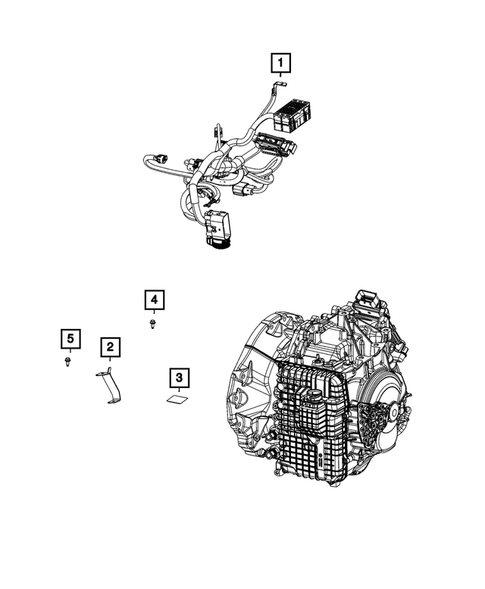 Wiring, Powertrain for 2020 Jeep Cherokee #9
