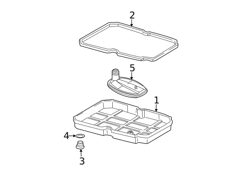 Transmission Components for 2007 Mercedes-Benz R 63 AMG® #2