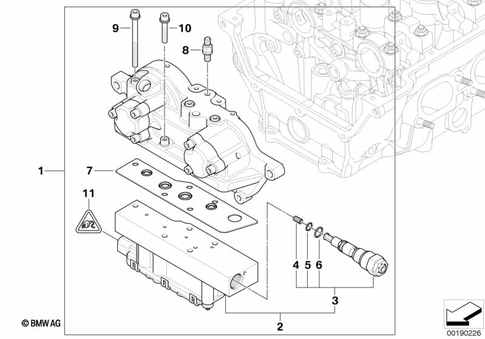 Cylinder Head for 2005 BMW Z4 M3.2 #4